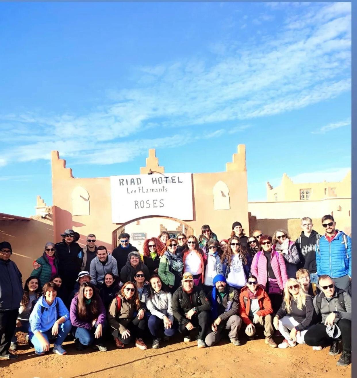 Riad Hotel Les Flamants Merzouga Eksteriør billede