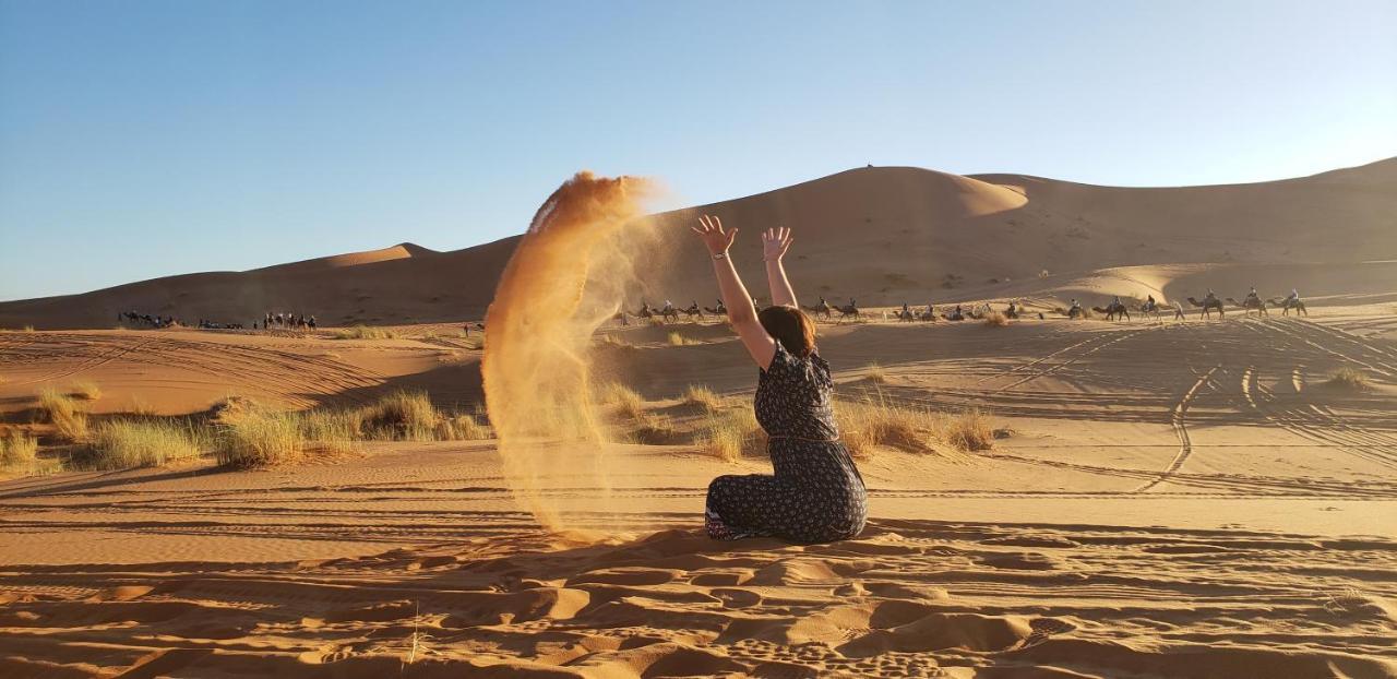 Riad Hotel Les Flamants Merzouga Eksteriør billede